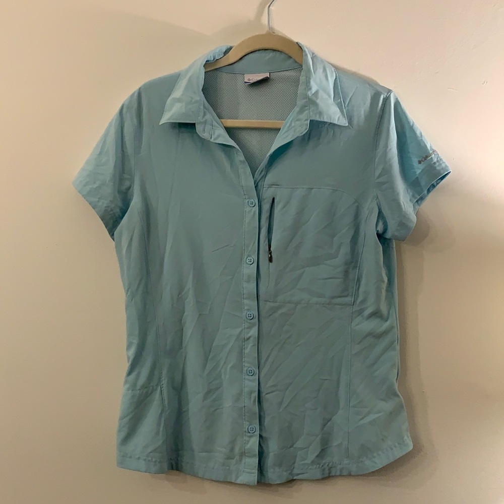 Columbia active button up shirt